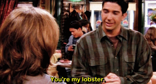 Friends - Rachel and Ross - You Are My Lobster | The Lonely Tribalist