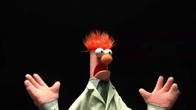 muppet beaker panic freaking out GIF | The Lonely Tribalist